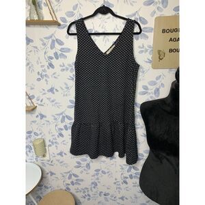 Loft Womens Sleeveless Peplum Dress